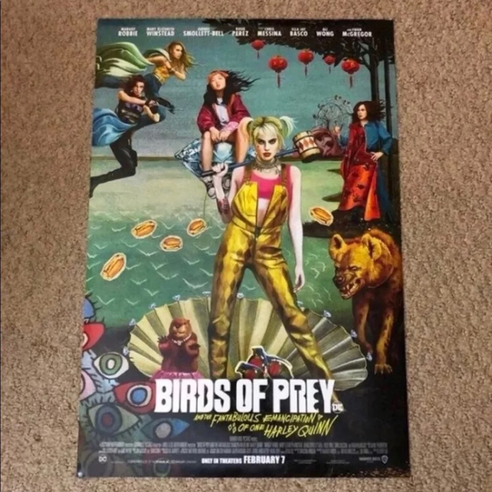 Birds Of Prey (2020) One-Sided Mini Movie Poster